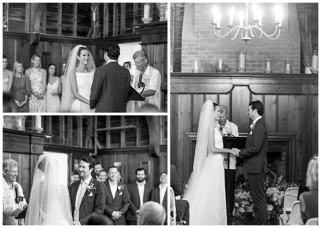 Wedding Ceremony at the Chatham Beach and Tennis Club in Chatham, MA, Cape Cod.