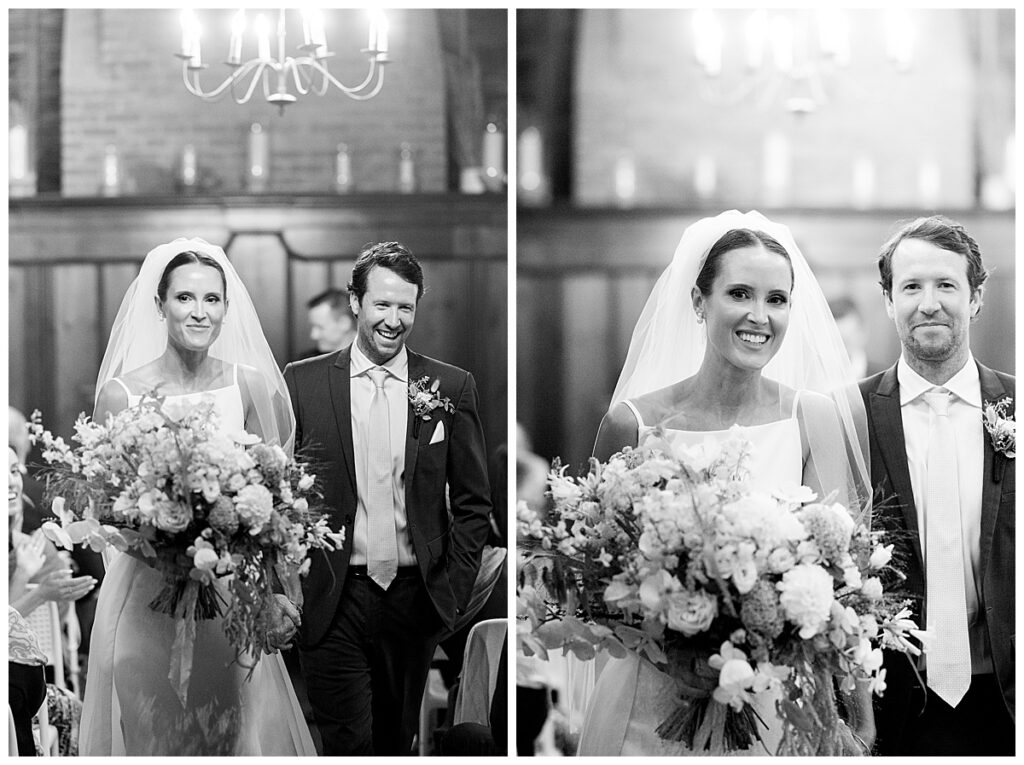 Bride and Groom in Chatham, MA, Cape Cod at the Chatham Beach and Tennis Club on their wedding day.