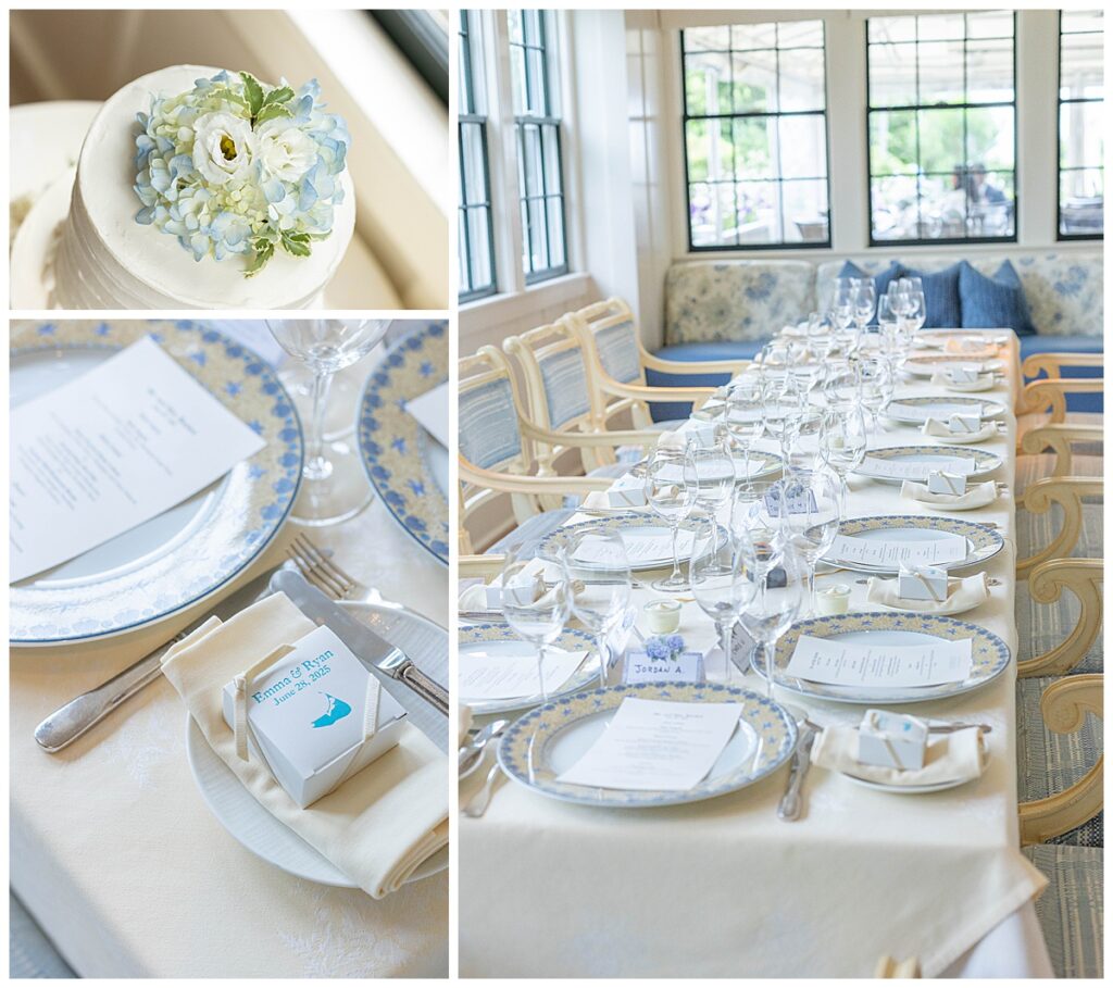 Toppers restaurant wedding at The Wauwinet in Nantucket.